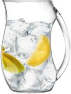 lux acrylic pitcher - 96 ounce capacity - 3 quart size by prodyne logo