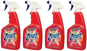 img 1 attached to 👕 Zout Laundry Stain Remover - 22 oz - 2 pk 2 Set: Powerful Stain Fighting Solution for Fabrics