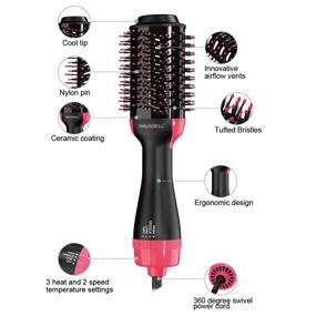 img 2 attached to HAUSBELL Multifunctional Volumizer Negative Straightener Hair Care