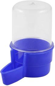 img 2 attached to Blue/Clear Uxcell Pet Water Fountain Feeding Waterer - Enhanced SEO