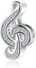 img 2 attached to 🎵 SBI Jewelry Treble Clef Music Charm: Perfect Music Note Gift for Women and Girls - Ideal Birthday and Christmas Bracelet Charm