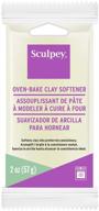 👍 sculpey oven bake clay softener: non-toxic 2 oz. bar | transform firm clay into perfect soft consistency | no color alteration logo