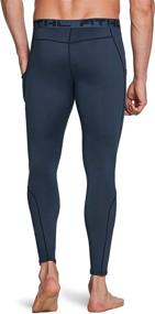 img 2 attached to ATHLIO Men's Compression Pants - Pack of 1/2 | Running Tights, Workout Leggings | Cool Dry Sports Baselayer | Technical Performance