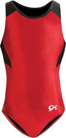 img 3 attached to GK Girls Gymnastics Leotards with Mesh Racerback – Perfect for Dance, Ballet, and More!