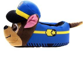 img 3 attached to 🐾 Adorable Nickelodeon Paw Patrol Slippers - Perfect for Boys and Girls: Chase, Marshall, Skye, Everest