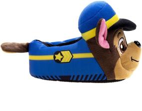 img 2 attached to 🐾 Adorable Nickelodeon Paw Patrol Slippers - Perfect for Boys and Girls: Chase, Marshall, Skye, Everest