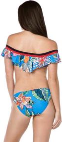 img 1 attached to Trina Turk Shoulder Bandeau Swimsuit Women's Clothing