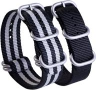 adebeda replacement straps silver stainless logo