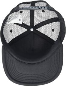 img 1 attached to Quiksilver Trucker Black Migrant Patterns Outdoor Recreation
