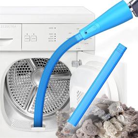 img 4 attached to 🧹 Efficient PetOde Dryer Vent Cleaner Kit: Vacuum Attachment, Lint Remover, Power Washer, and 48-inch Vent Hose