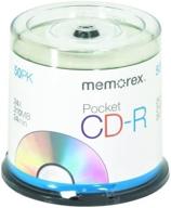 memorex minute mini discs 50 pack spindle logo