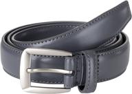 premium sportoli classic stitched men's leather belts: top-quality genuine leather accessories logo