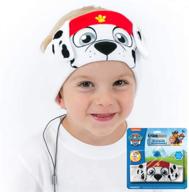 🐾 наушники для детей paw patrol cozyphones - наушники с ограничением громкости, тонкими динамиками и мягкой оголовьем - маршалл выпуск логотип