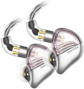 img 4 attached to 🎧 SIMGOT MT3 Hi-Res In-Ear Monitor Headphones with Detachable Cable - Pink, Noise-Isolating Musician Headset, Dynamic Driver, HiFi Earbuds for Smartphones and Audio Players