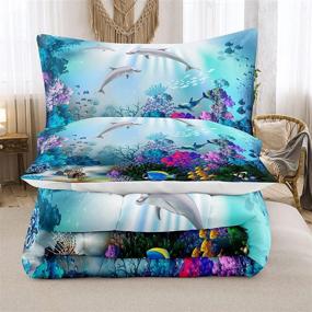 img 2 attached to Bodhi Dolphin Comforter Children Pillowcases