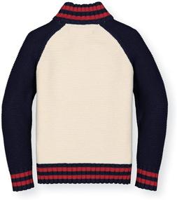 img 1 attached to 🧥 Classic and Comfortable: Hope Henry Sleeve Pullover Sweater for Boys