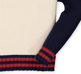 img 2 attached to 🧥 Classic and Comfortable: Hope Henry Sleeve Pullover Sweater for Boys