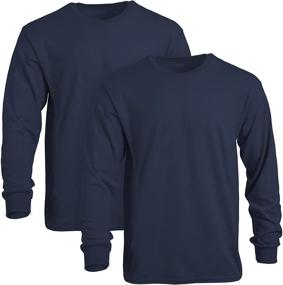 img 3 attached to Gildan DryBlend Sleeve T Shirt 2 Pack Men's Clothing