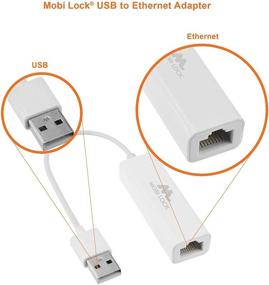 img 3 attached to 🔌 Высокосовместимый адаптер USB Ethernet (LAN) для Windows 10/8.1/8/7/Vista/XP - Идеально подходит для ноутбуков, компьютеров и совместимых устройств USB 2.0