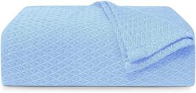 img 4 attached to 🌬️ Lagheat Cooling Blanket: Stay Cool and Comfortable Throughout Hot Summer Nights with our Bamboo Blanket