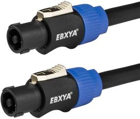 img 3 attached to 🔊 High-Quality EBXYA 3ft Speakon Speaker Cable: 12 Gauge Premium Audio Cord with NL4FX (NL4FC) Connector