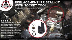 img 2 attached to IPR Socket Tool Screen Kit for Ford Powerstroke 6.0L - Compatible with F-250, F-350 Super Duty, Excursion, E-350 - Replace 3C3Z9H529A, 904-415, 3C3Z-9H529-A, Injection Pressure Regulator