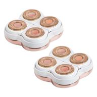 🪒 replacement heads for tuokiy leg hair remover - compatible with finishing touch flawless legs shaver, ideal for women logo