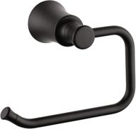 🧻 hansgrohe toilet paper holder - 7-inch toilet paper holder in matte black | model: 04787670 logo