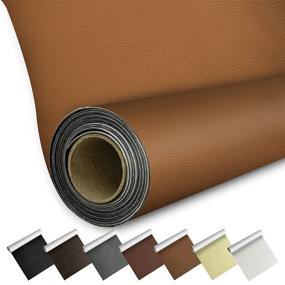 img 4 attached to 🛋️ LOGIANIS Self-Adhesive Leather Repair Patch - Waterproof, Large DIY Leather Stickers for Couch, Car Seats, Sofas, Furniture, Bags in Chocolate (17X48 Inch)