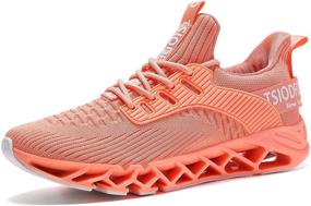 img 3 attached to 👟 SKDOIUL Sneakers: Stylish and Breathable Women's Athletic Running Shoes