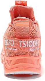 img 1 attached to 👟 SKDOIUL Sneakers: Stylish and Breathable Women's Athletic Running Shoes