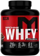 🍫 mts machine chocolate whey protein (5lbs.) logo
