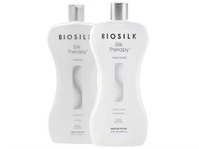 img 3 attached to Biosilk Silk Therapy Duo Set