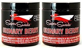 img 4 attached to 🍒 Super Snouts (2 Pack) Urinary Berry: Support Urinary Tract Health with Scoop – 2.64oz Jar