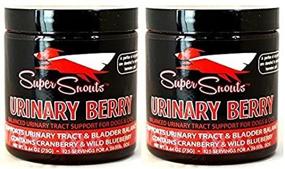 img 2 attached to 🍒 Super Snouts (2 Pack) Urinary Berry: Support Urinary Tract Health with Scoop – 2.64oz Jar