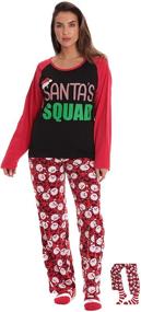 img 3 attached to Followme Family Pajamas Microfleece 6751 10433 M