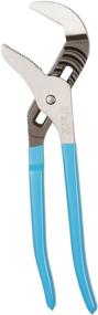 img 4 attached to Channellock 460 16.5-Inch Straight Jaw Tongue and Groove Pliers - Comfort Grip Groove Joint Pliers with 4.25-Inch Jaw Capacity, Laser Heat-Treated 90° Teeth, Forged High Carbon Steel - Made in USA