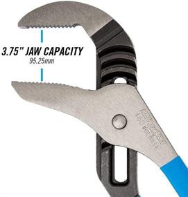 img 1 attached to Channellock 460 16.5-Inch Straight Jaw Tongue and Groove Pliers - Comfort Grip Groove Joint Pliers with 4.25-Inch Jaw Capacity, Laser Heat-Treated 90° Teeth, Forged High Carbon Steel - Made in USA