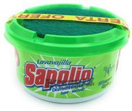 🍏 sapolio dishwasher paste apple + sponge 12.6 oz. logo