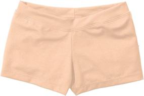 img 2 attached to 🩳 Capezio Girls' Low Rise Boy Cut Shorts