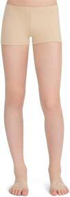 img 3 attached to 🩳 Capezio Girls' Low Rise Boy Cut Shorts