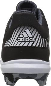 img 2 attached to 🔲 Black and White Adidas Men's Baseball Shoes