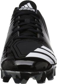 img 3 attached to 🔲 Black and White Adidas Men's Baseball Shoes