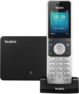 📞 yealink yea-w56p - business hd ip dect cordless voip phone and device in silver logo