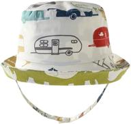 👒 llmoway reversible toddler bucket hat: boys' accessories for ultimate sun protection logo