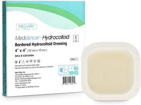 img 4 attached to Hyddrocolloid Bordered Hydrocolloid Dressing DRESSINGS