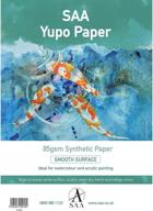 🖼️ yupo painting paper - 25 sheets of a3 size (85gsm) - 420 x 290mm - loose pack logo