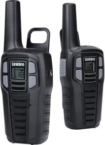 img 4 attached to 📻 Набор из двух радиостанций Uniden SX167-2CH Walkie Talkies - диапазон 16 миль, аккумуляторы с возможностью зарядки, каналы NOAA для прогноза погоды, сигнал Roger Beep - 2 штуки (черный)