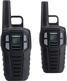 img 2 attached to 📻 Набор из двух радиостанций Uniden SX167-2CH Walkie Talkies - диапазон 16 миль, аккумуляторы с возможностью зарядки, каналы NOAA для прогноза погоды, сигнал Roger Beep - 2 штуки (черный)