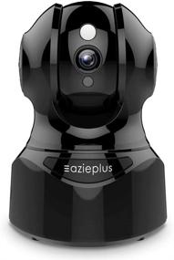 img 4 attached to 📷 EAZIEPLUS Full HD 1080P Pan-Tilt-Zoom WiFi Camera with 2 Way Audio, IR Night Vision & Motion Detection Alerts, Compatible with Alexa, TF Card Slot and Cloud - Security Camera